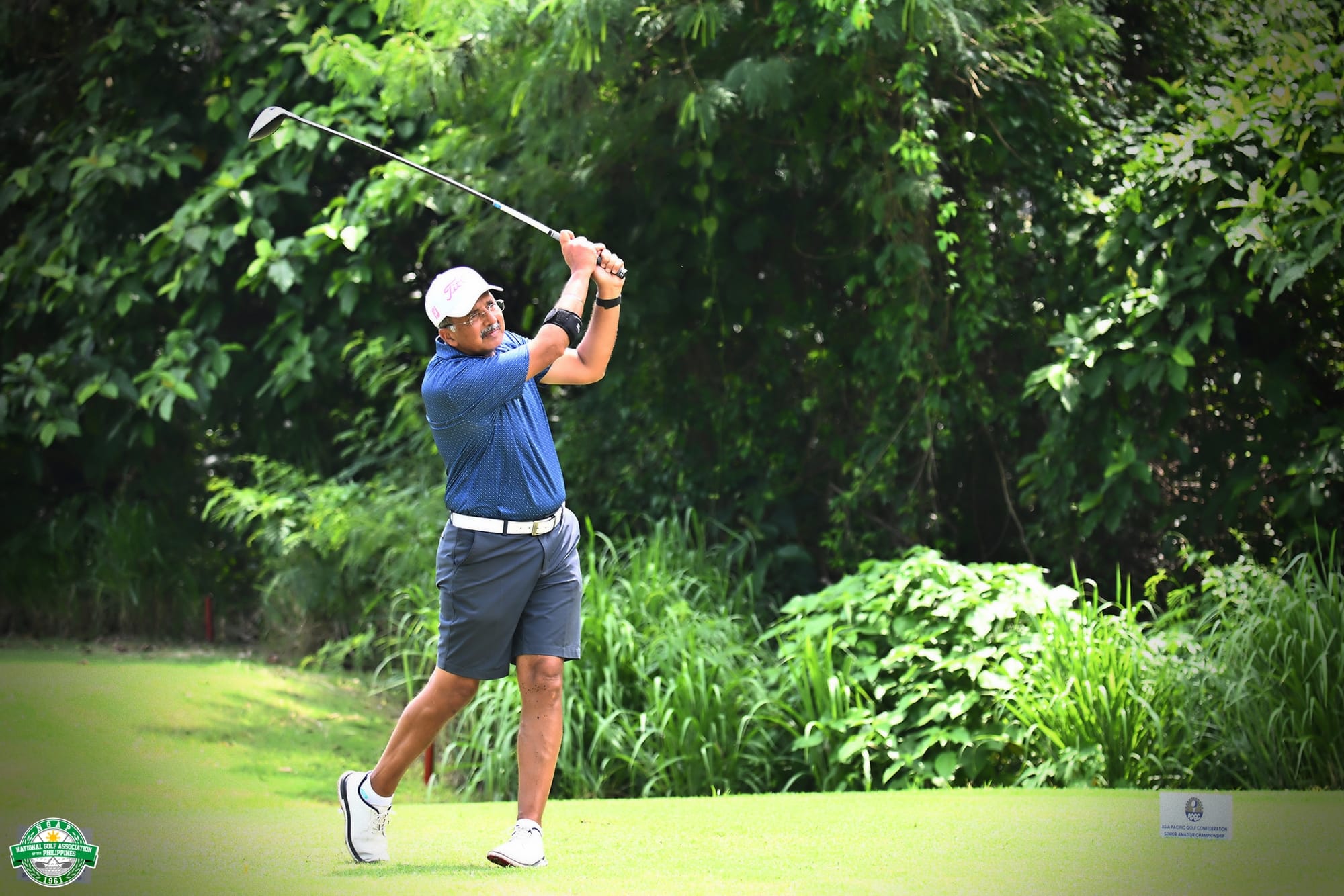 India's Sandeep Sandhu in action during round two. He was declared joint overall men's champion with Korean Heo Ji-baek, the 2024 winner. Picture by NGAP.