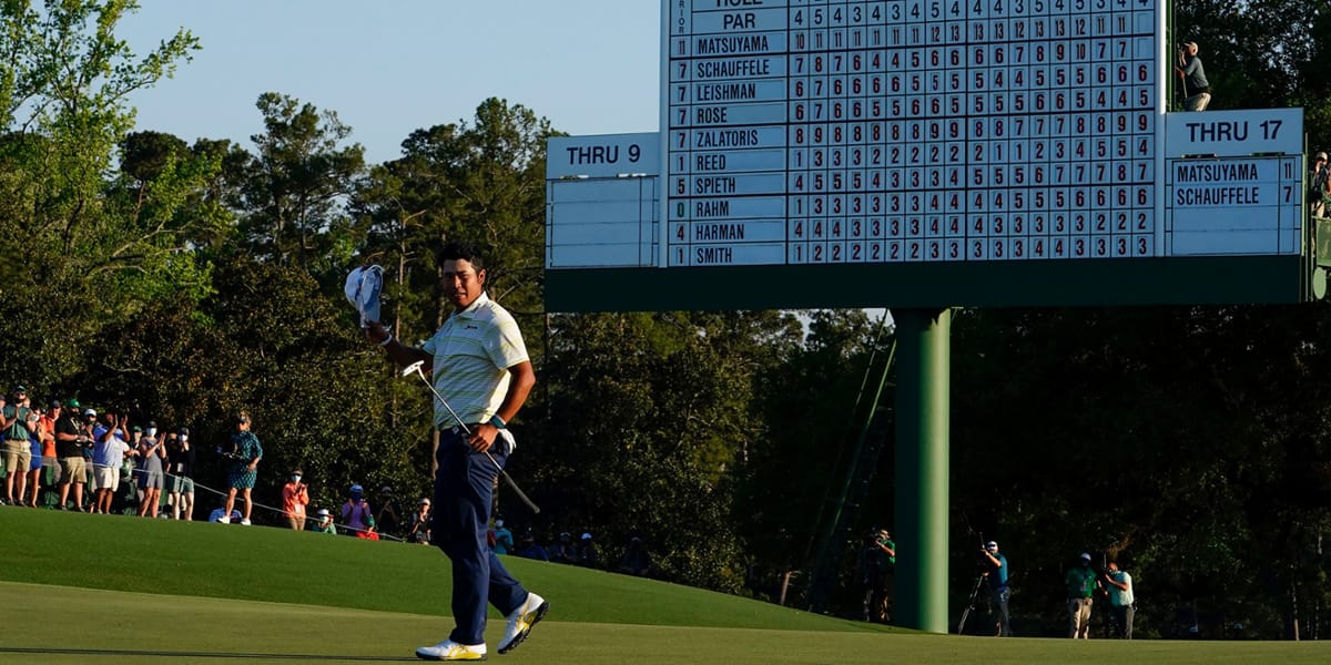 May 2021: Matsuyama's Masters Magic