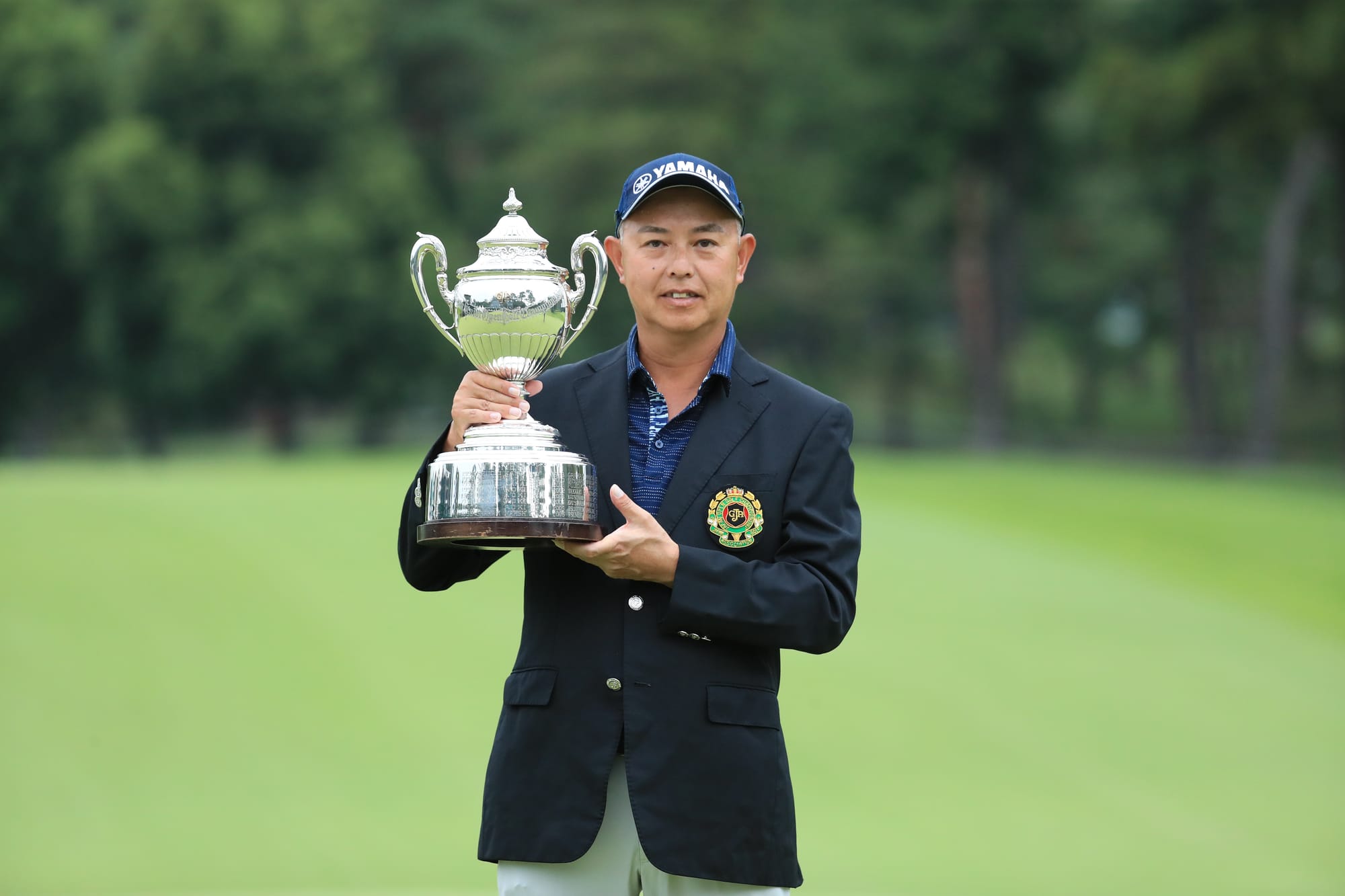 Toru Taniguchi was victorious in last year's Japan Senior Open. Picture by JGA.