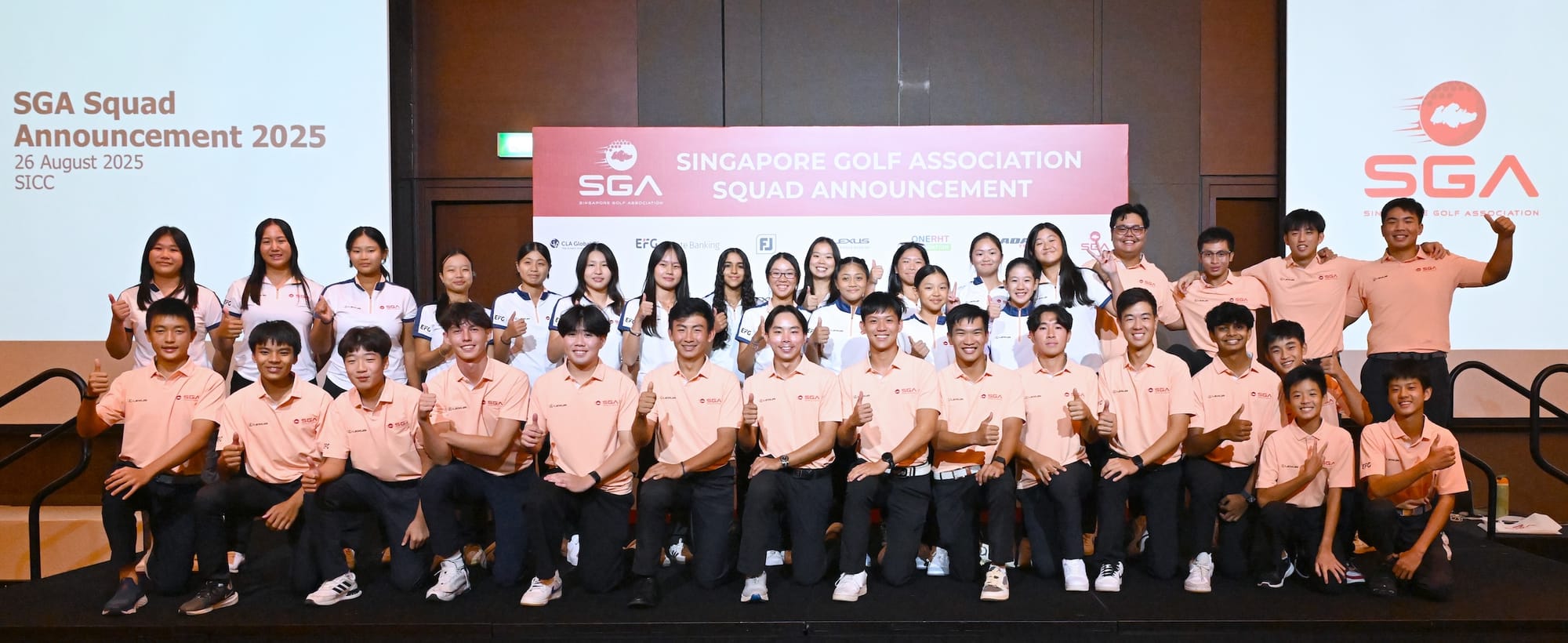 Singapore Golf Association Unveils National Squad