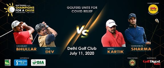 Indian Golfers Tee-Up Covid-19 Relief Fund-Raiser
