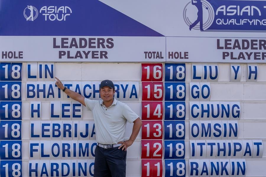 Two-Time AAC Winner Tops Asian Tour Q-School