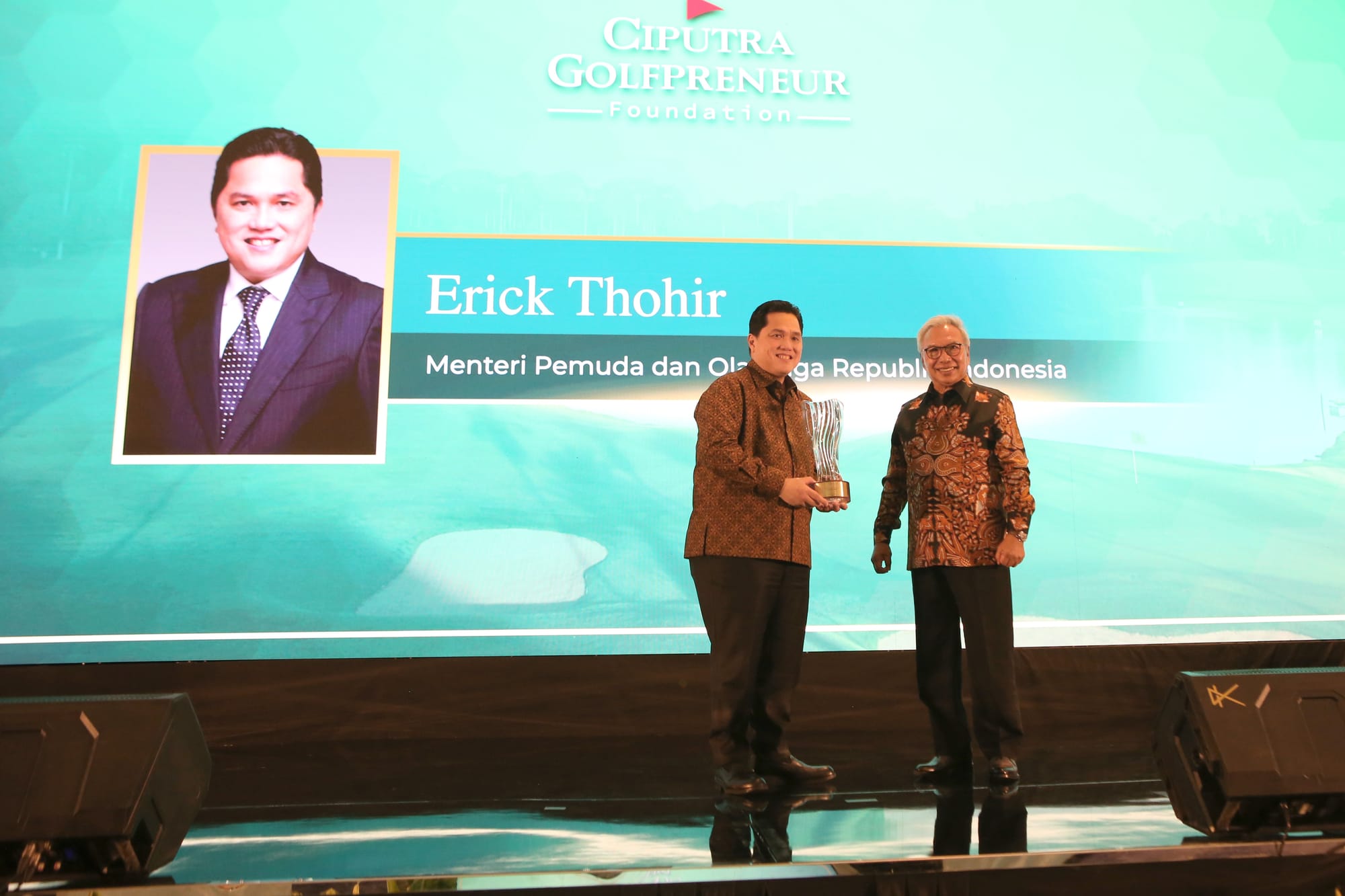 Ciputra Golfpreneur Foundation's Ministerial Approval