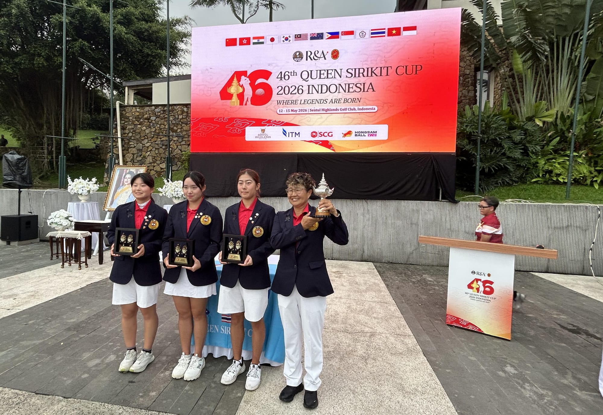 Japan Celebrates Queen Sirikit Cup Highland Fling