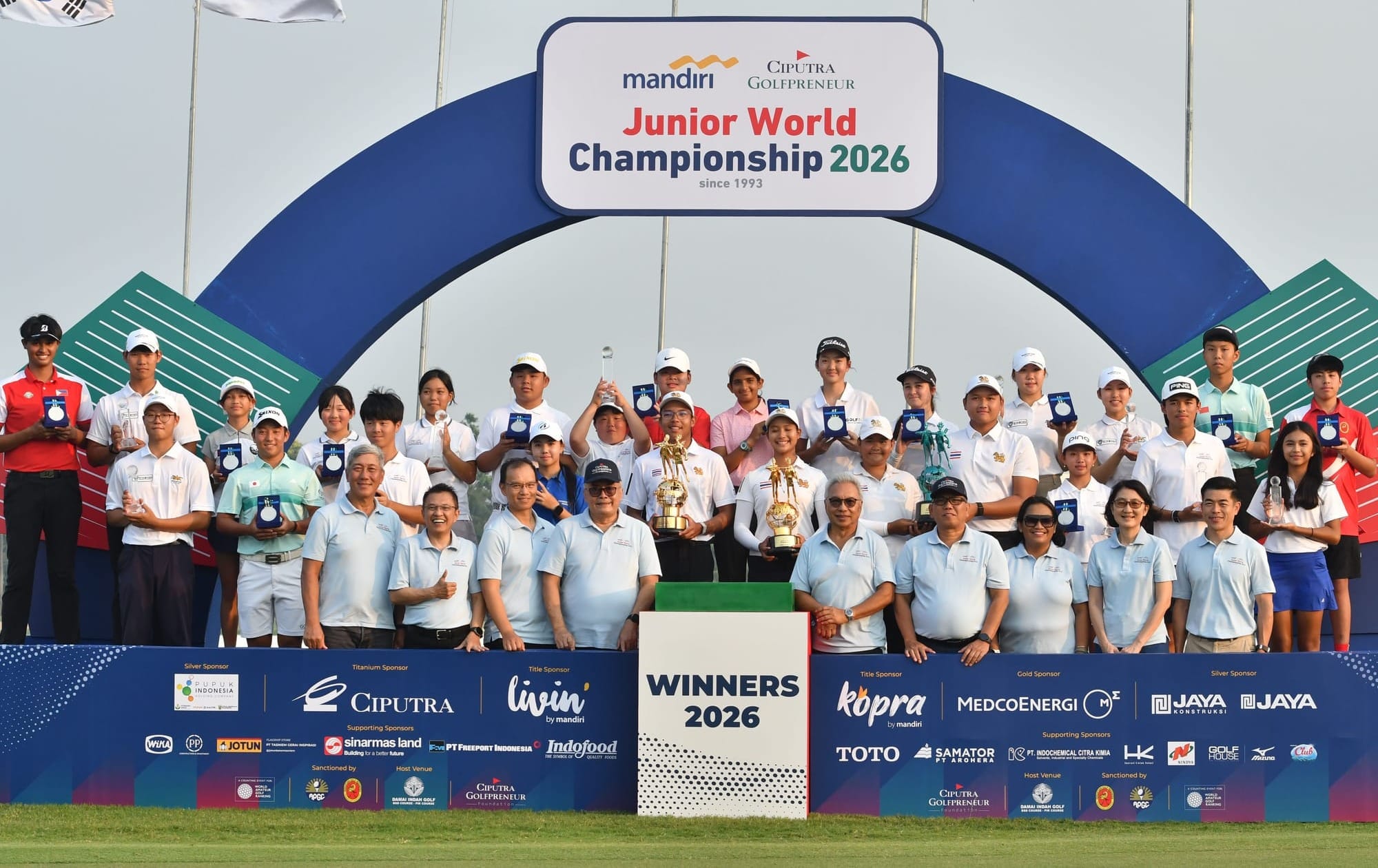 Thais Take Top Honours at Ciputra Junior Showpiece