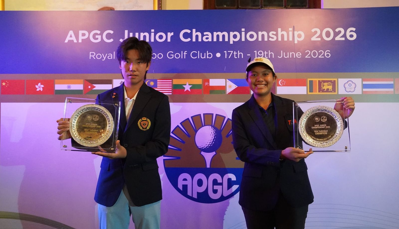 Son Ends Jinx and Achiraya Rises at APGC Junior Championship post image