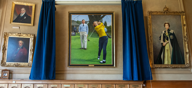 R&A Unveils Portrait of Sir Michael and Angela Bonallack post image