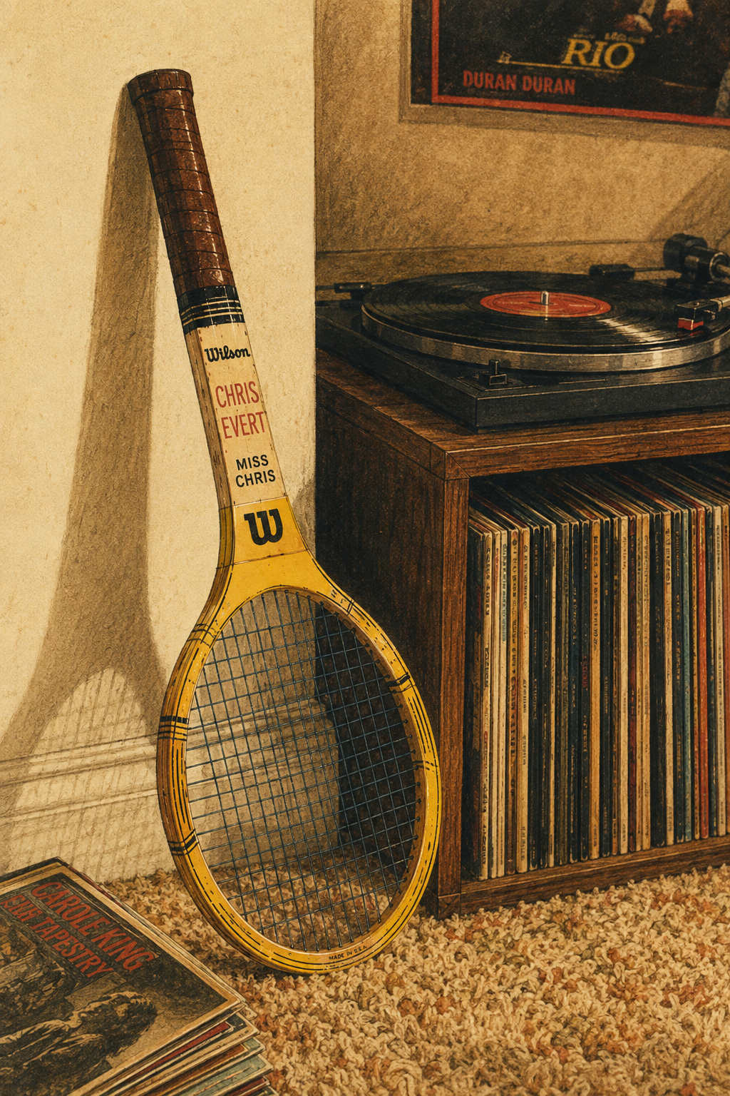 Tennis Racket Guitar