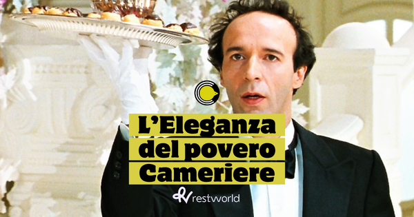 L'ELEGANZA è del POVERO CAMERIERE