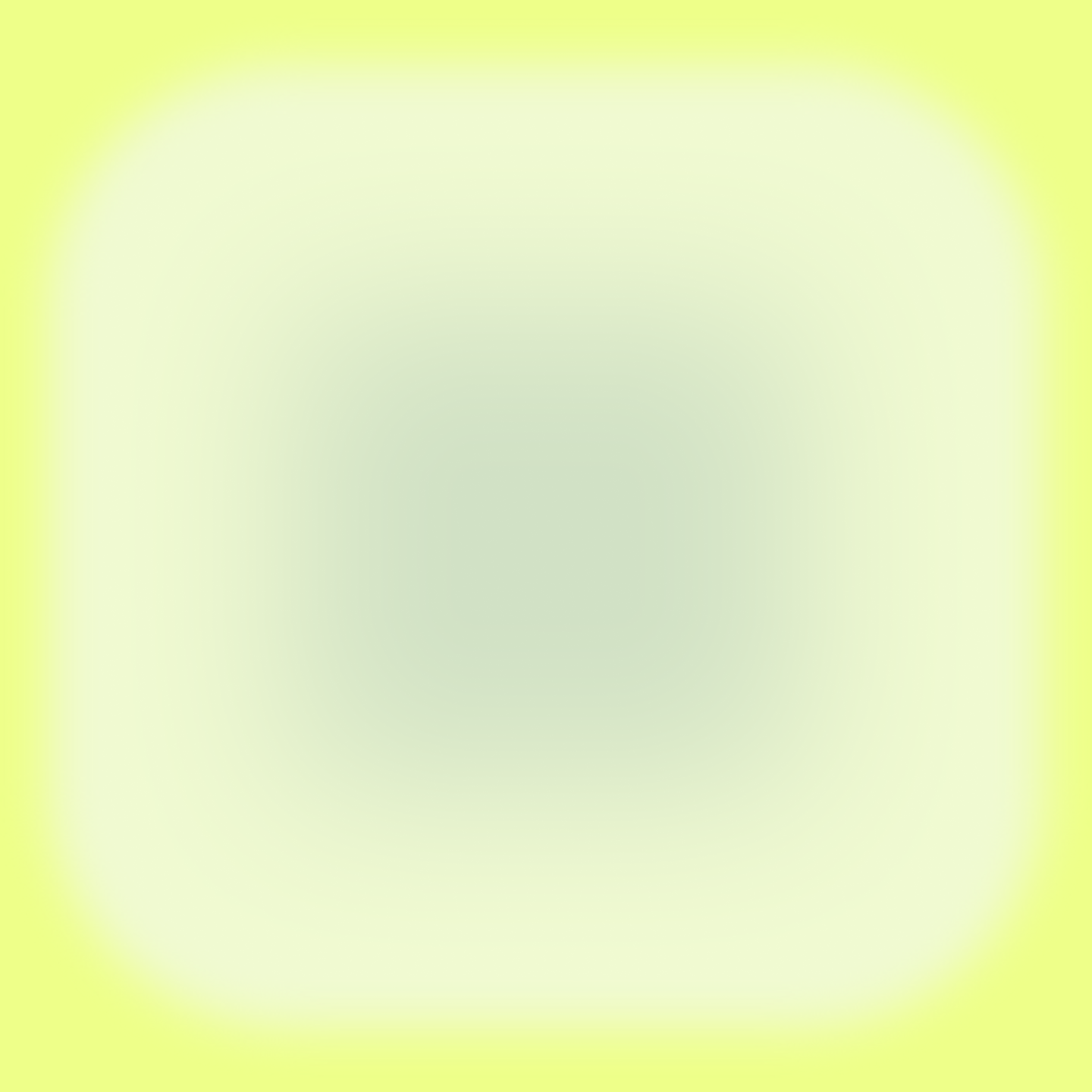 A soft green gradient in a bright green square