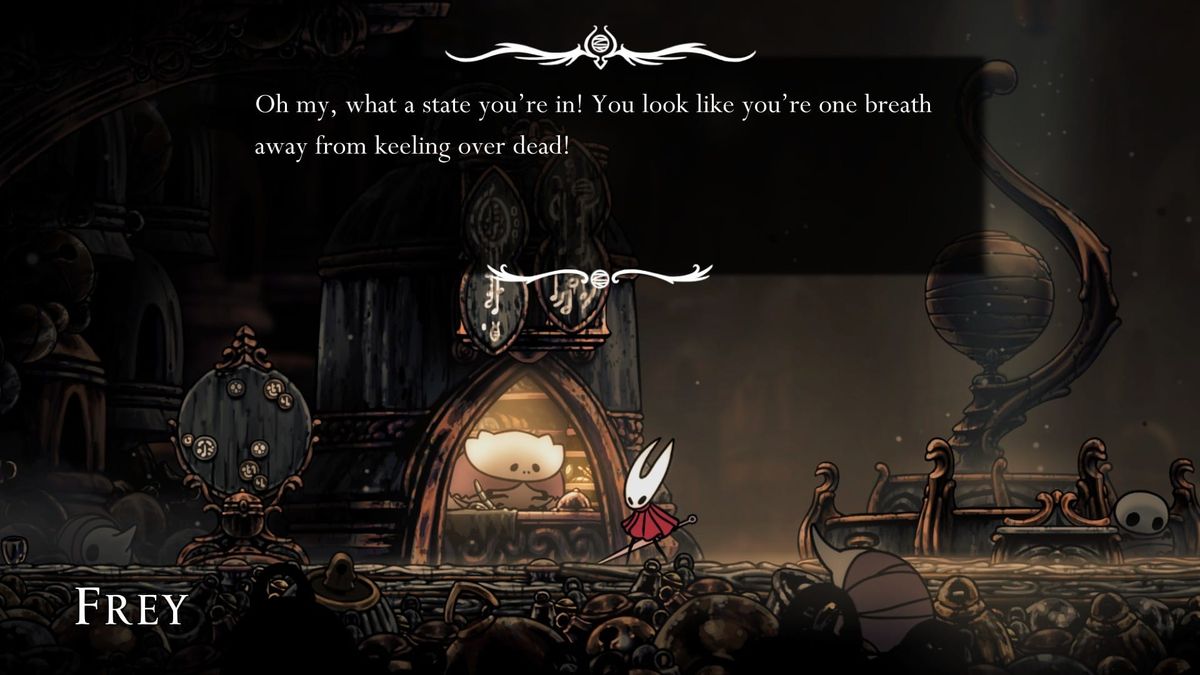 I finished Silksong despite my raging illness !!!!