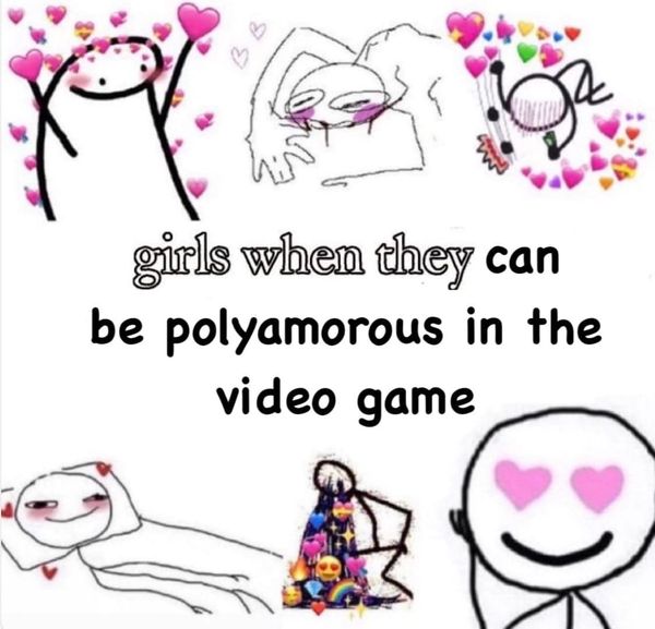 They Let Me Be Polyamorous in the Video Game