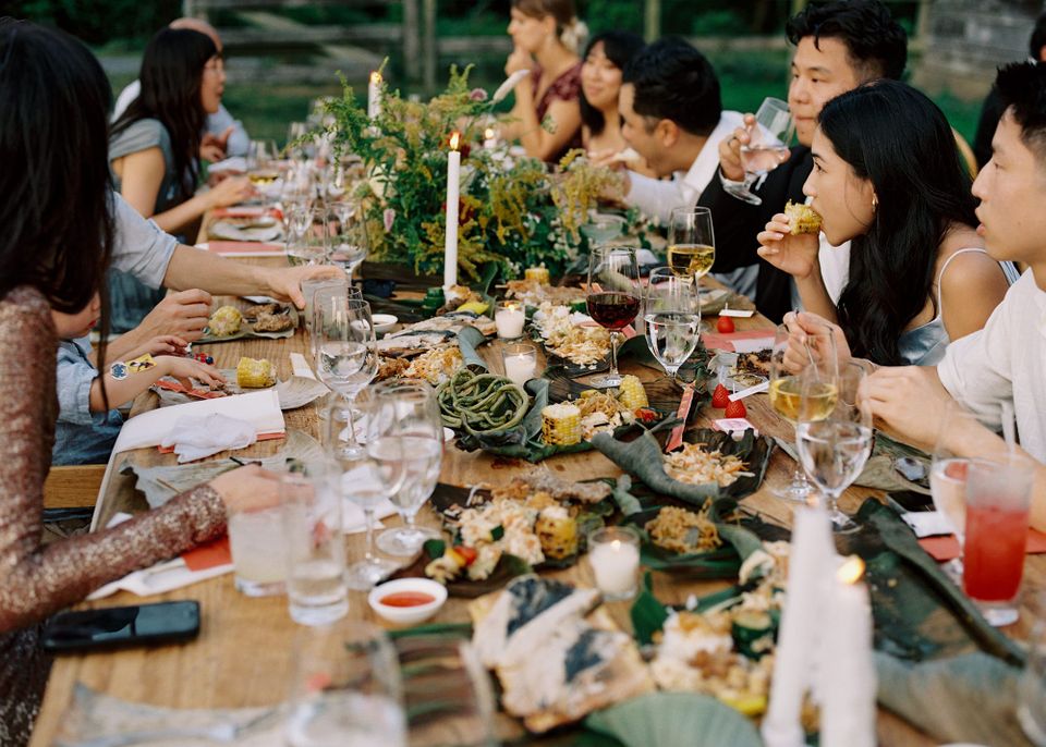 A Hudson Valley Kamayan Wedding