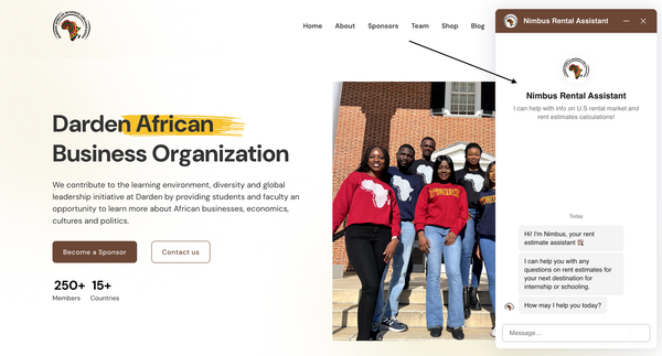 AI-Based Conversational Assistant for U.S. Rental Market Information