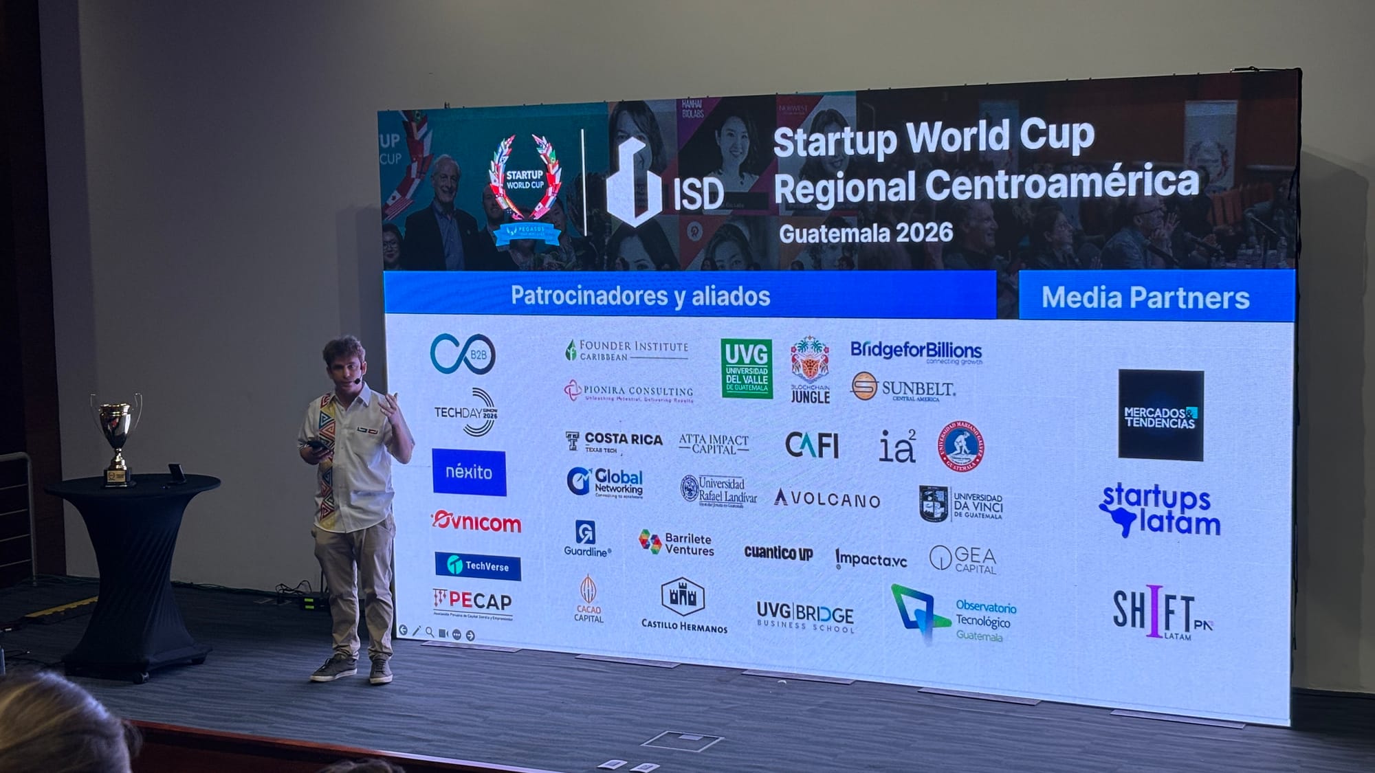 Source: Startup World Cup Central America Regional, Guatemala 2026.