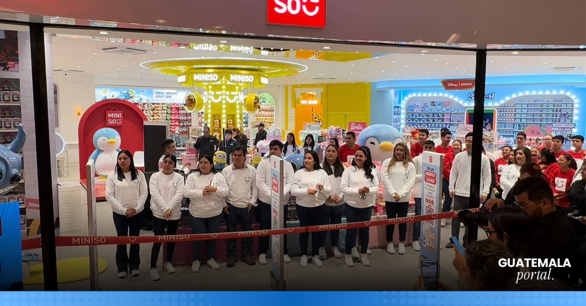 Guatemala welcomes MINISO Land, a new retail experience hub