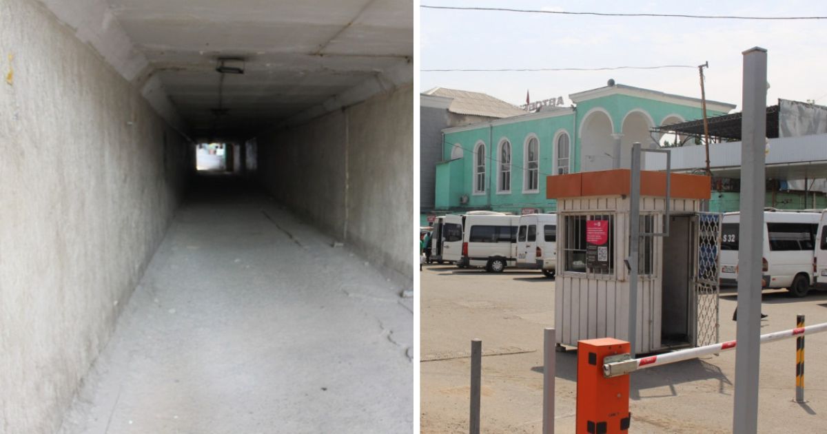 Мэрия Бишкека решила привести в порядок подземный переход у Восточного автовокзала