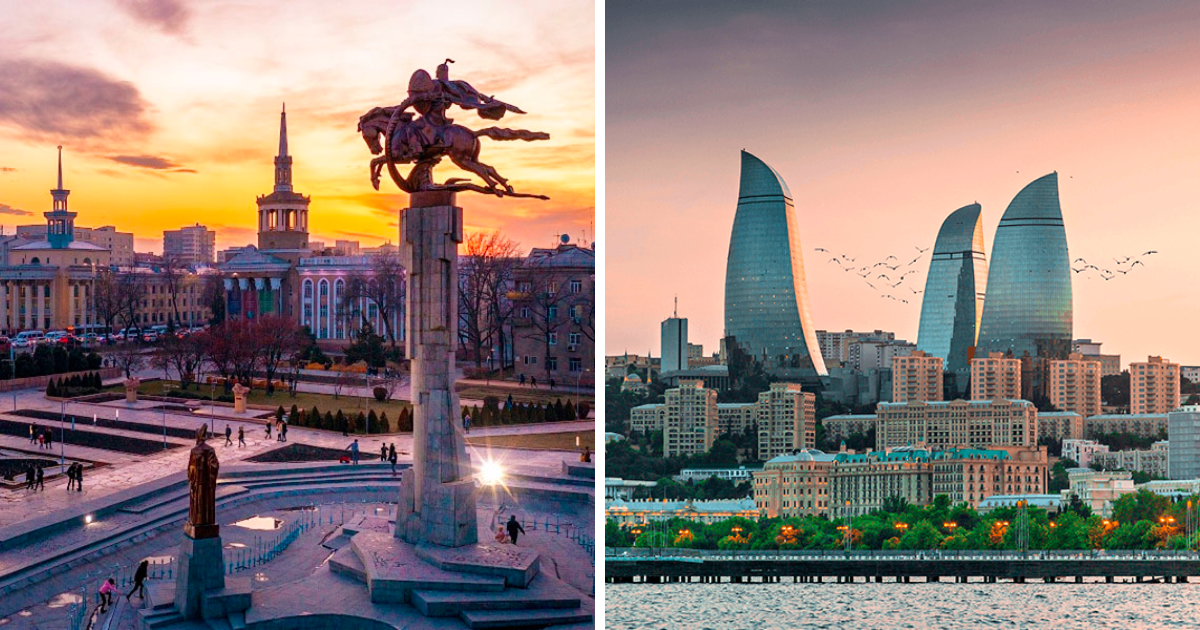 Азербайджан и Кыргызстан договорились увеличить количество рейсов Бишкек - Баку - Бишкек