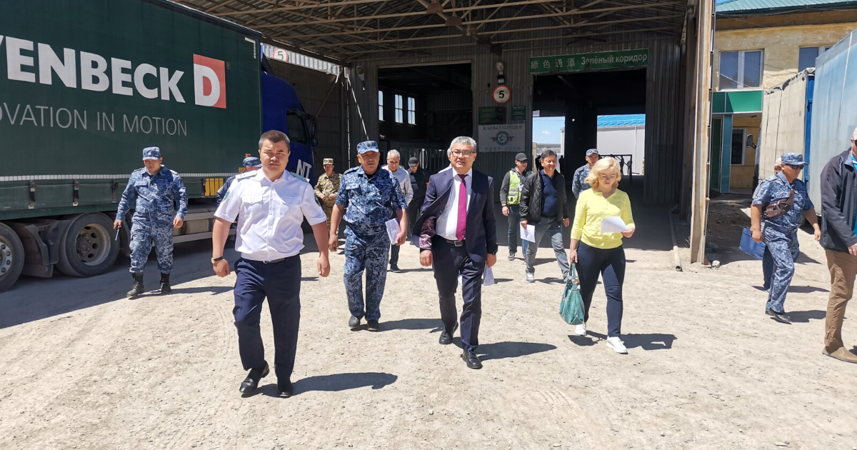 Модернизация пункта пропуска "Торугарт" выполнена в полном объеме