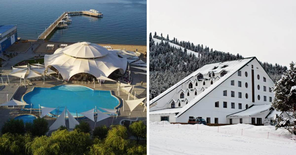 ГАУГИ выставила на аукцион госдоли в пансионате "Каприз" и отеле в Караколе