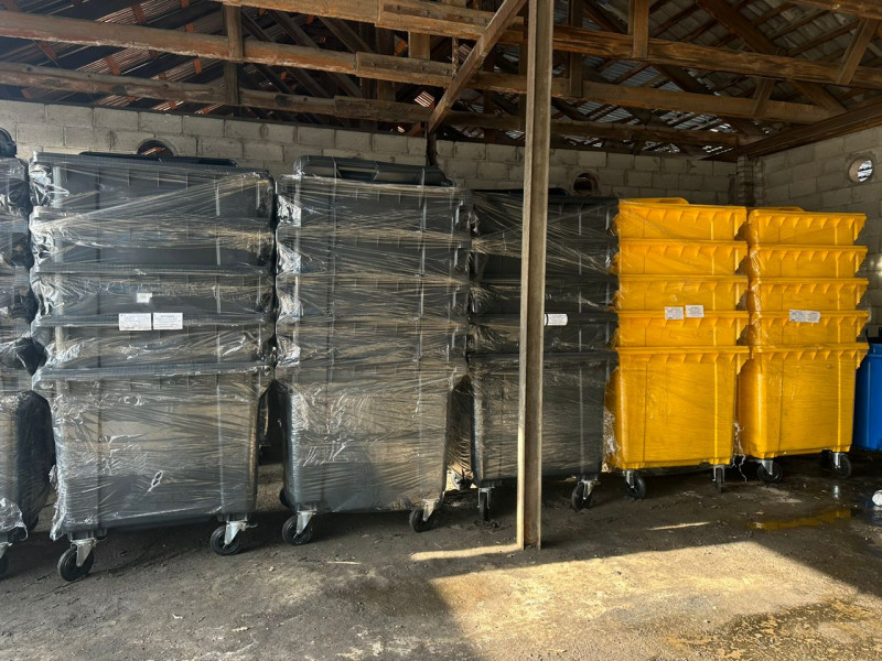 «Тазалык» закупил для Бишкека 600 контейнеров для мусора