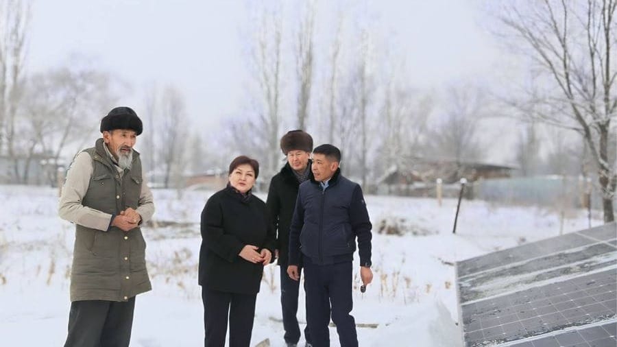 Проект "Нур Кубат" — малообеспеченным семьям наконец-то установили солнечные панели