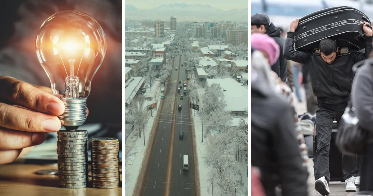 Тарифы на свет для богатых, маршрут канатки в Бишкеке, куда едут из КР на заработки — итоги недели от Economist.kg