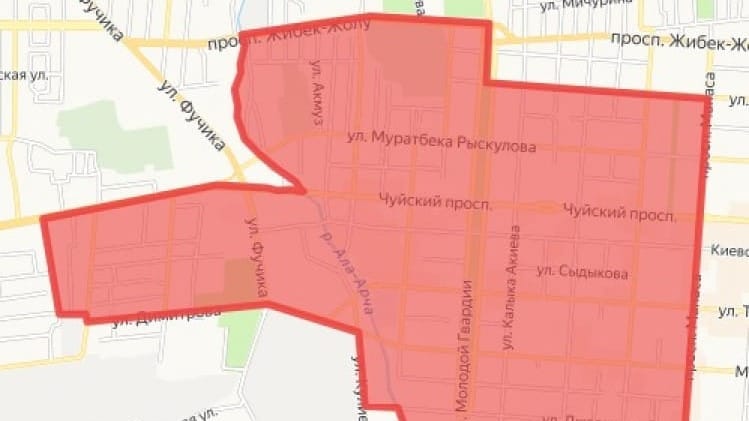 Район Ошского рынка в четверг останется без воды