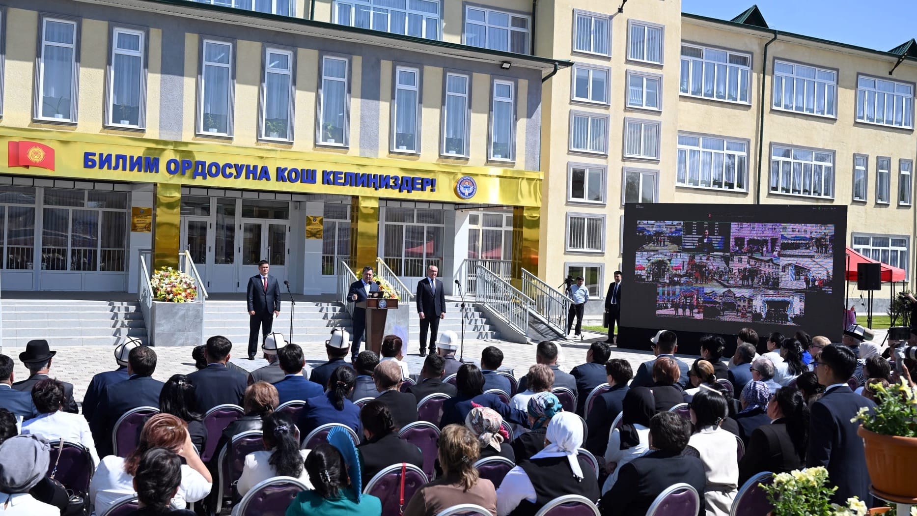 В Оше достроили школу, которую не могли сдать в эксплуатацию девять (!) лет