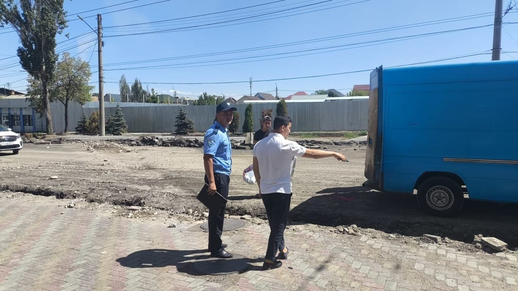 Хозсубъект в Бишкеке самовольно подключился к водопроводным сетям