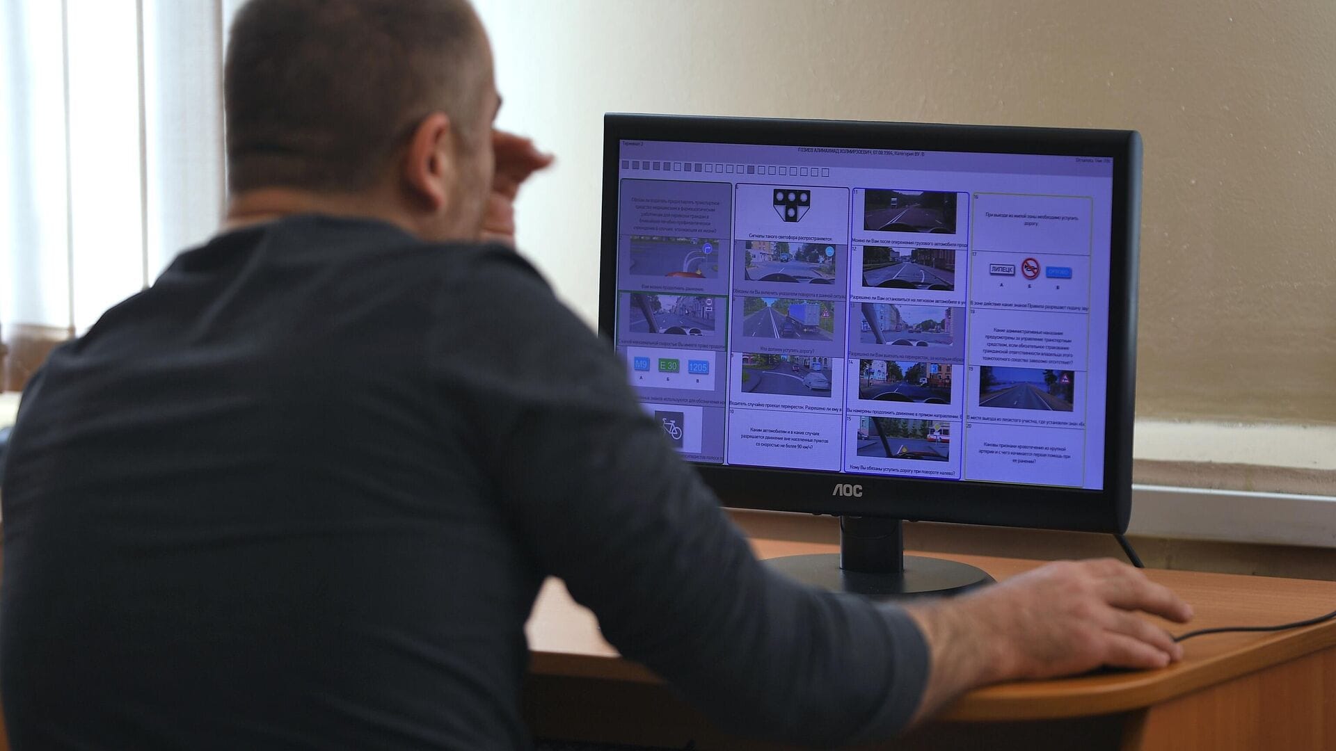 В 2023 году теоретический экзамен на права в КР сдали всего 13%