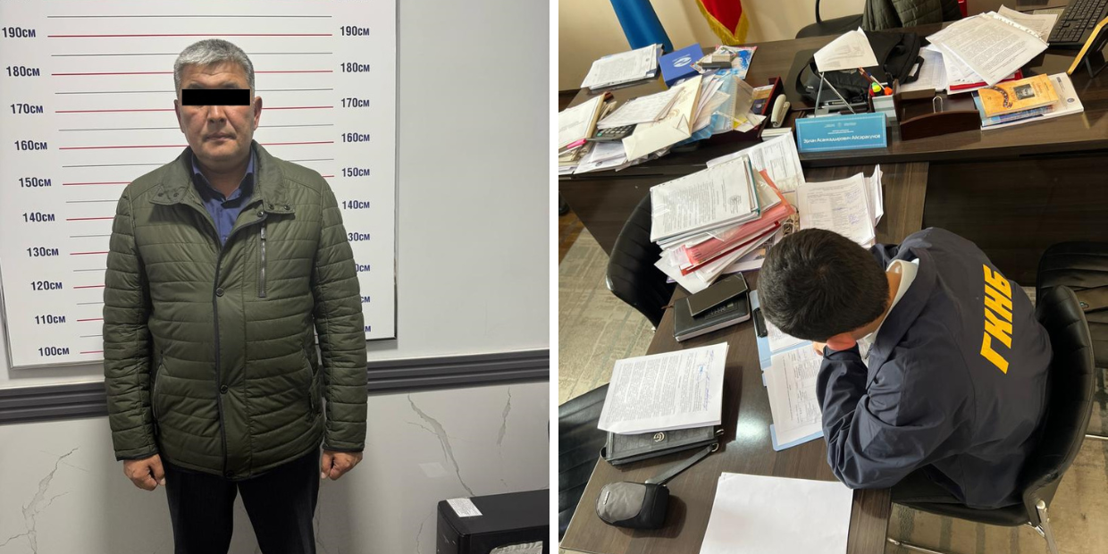 ГКНБ задержал первого вице-мэра Каракола по подозрению в коррупции