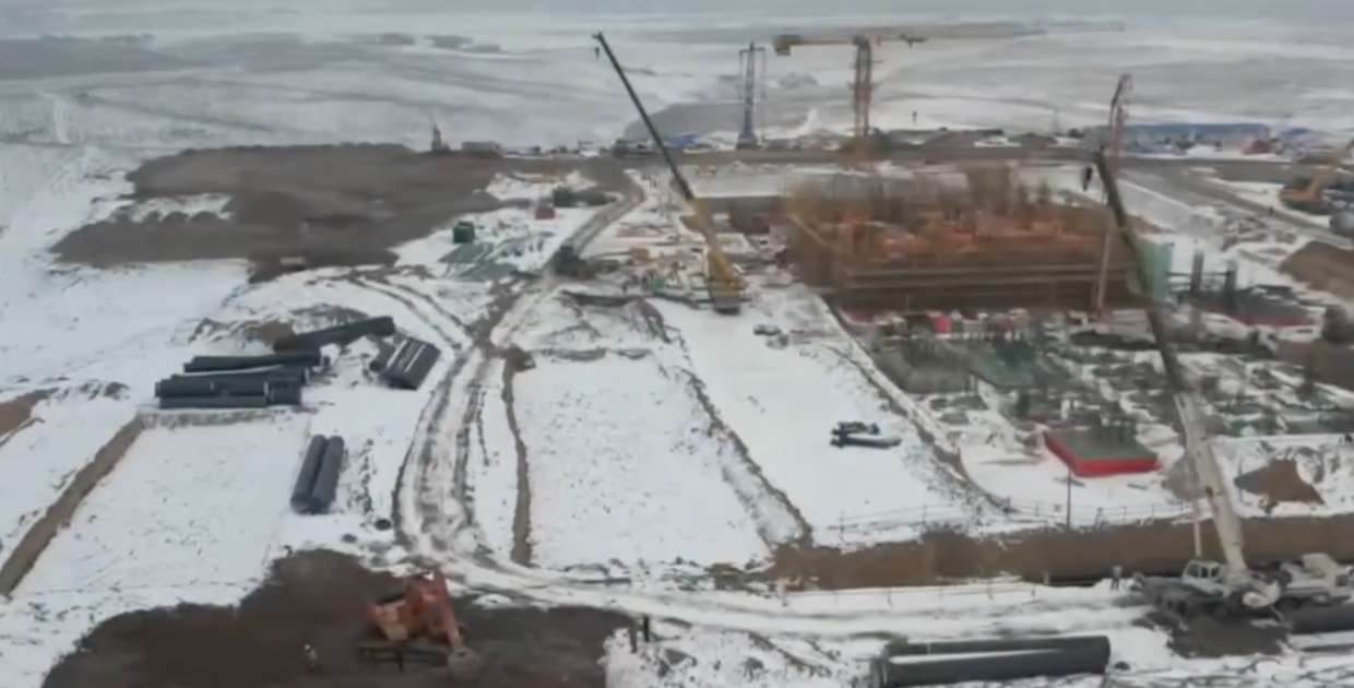 Как строят мусороперерабатывающий завод в Бишкеке – видео