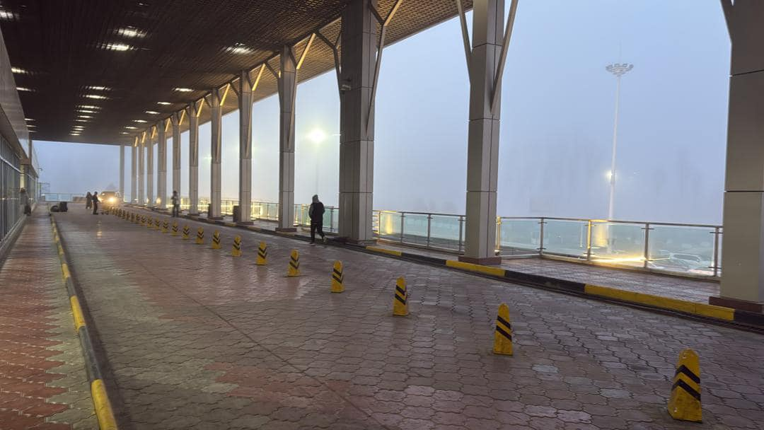 Из-за тумана задержаны рейсы в аэропортах «Манас» и «Ош»