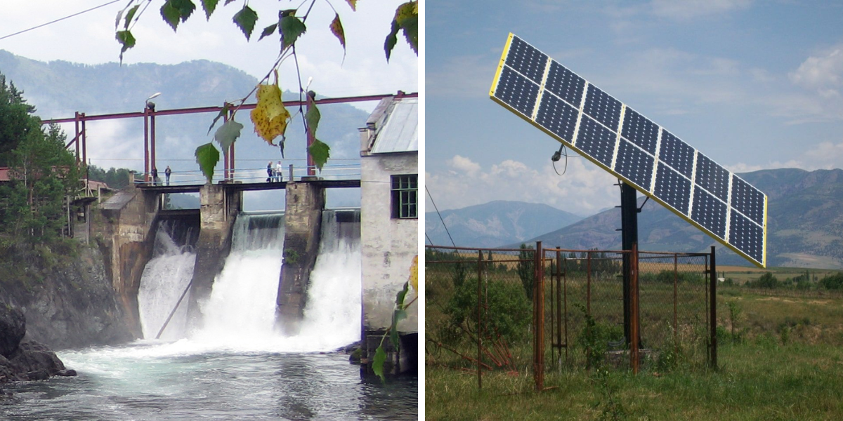 Государство повторно выставило на конкурс девять участков под ГЭС и солнечные станции