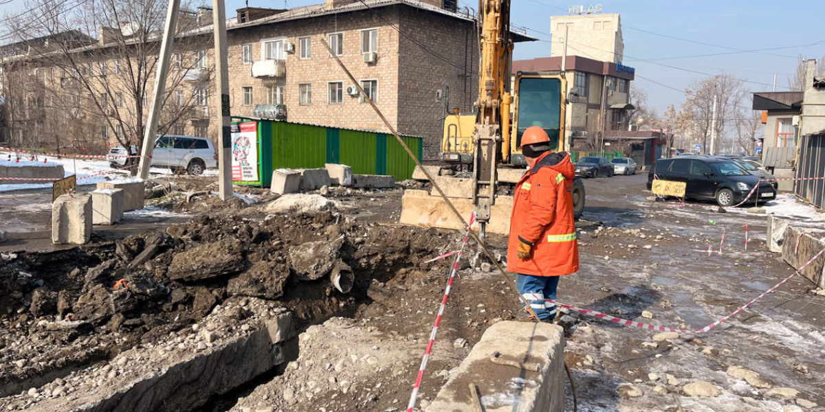В Бишкеке строят новую насосную станцию: что изменится для горожан