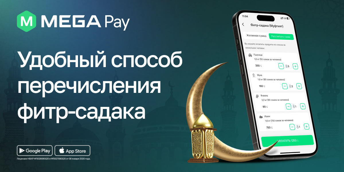 Легкий и удобный способ перечисления фитр-садака через MegaPay