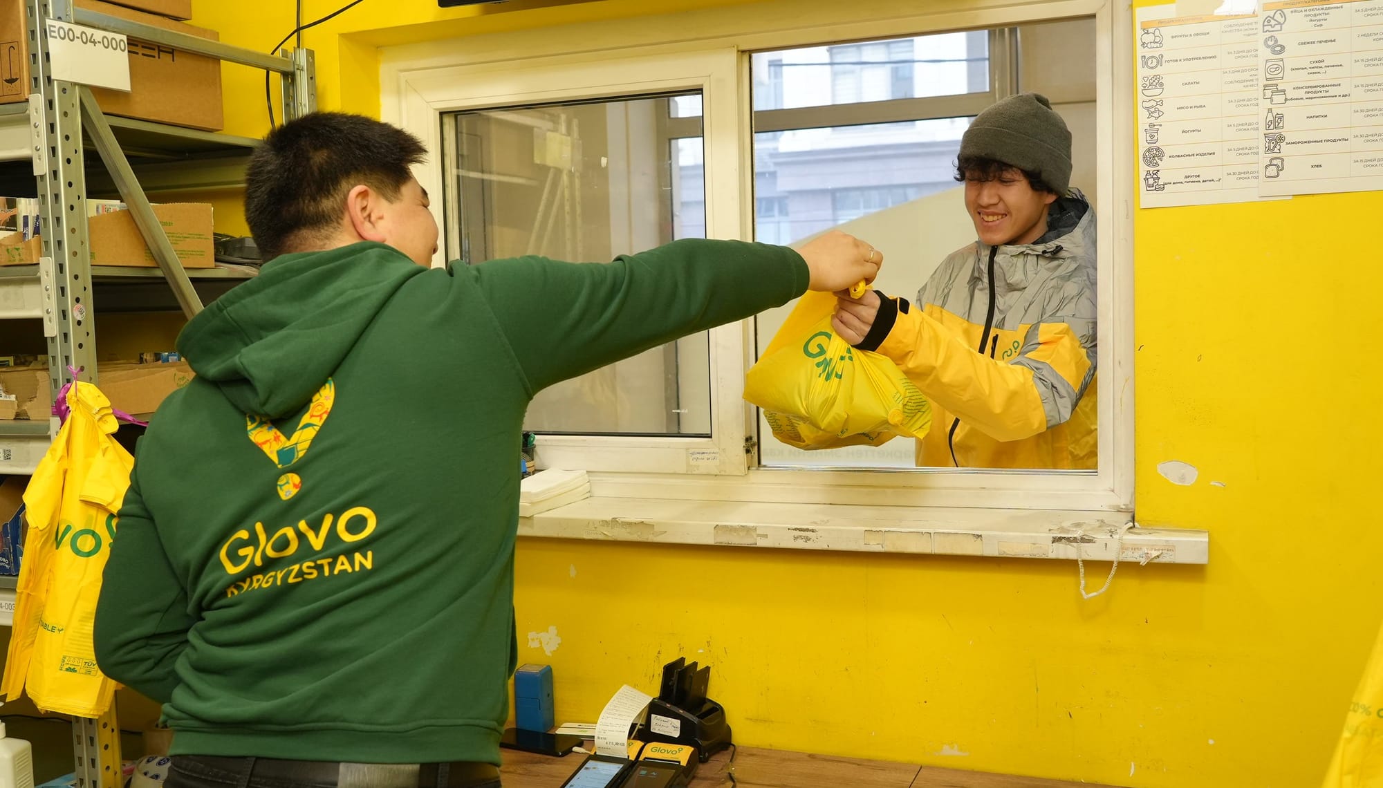 Glovo Express: первый «даркстор» в Кыргызстане набирает обороты