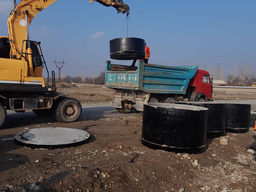 В Баткенской области строят систему водоснабжения для 8 тысяч человек