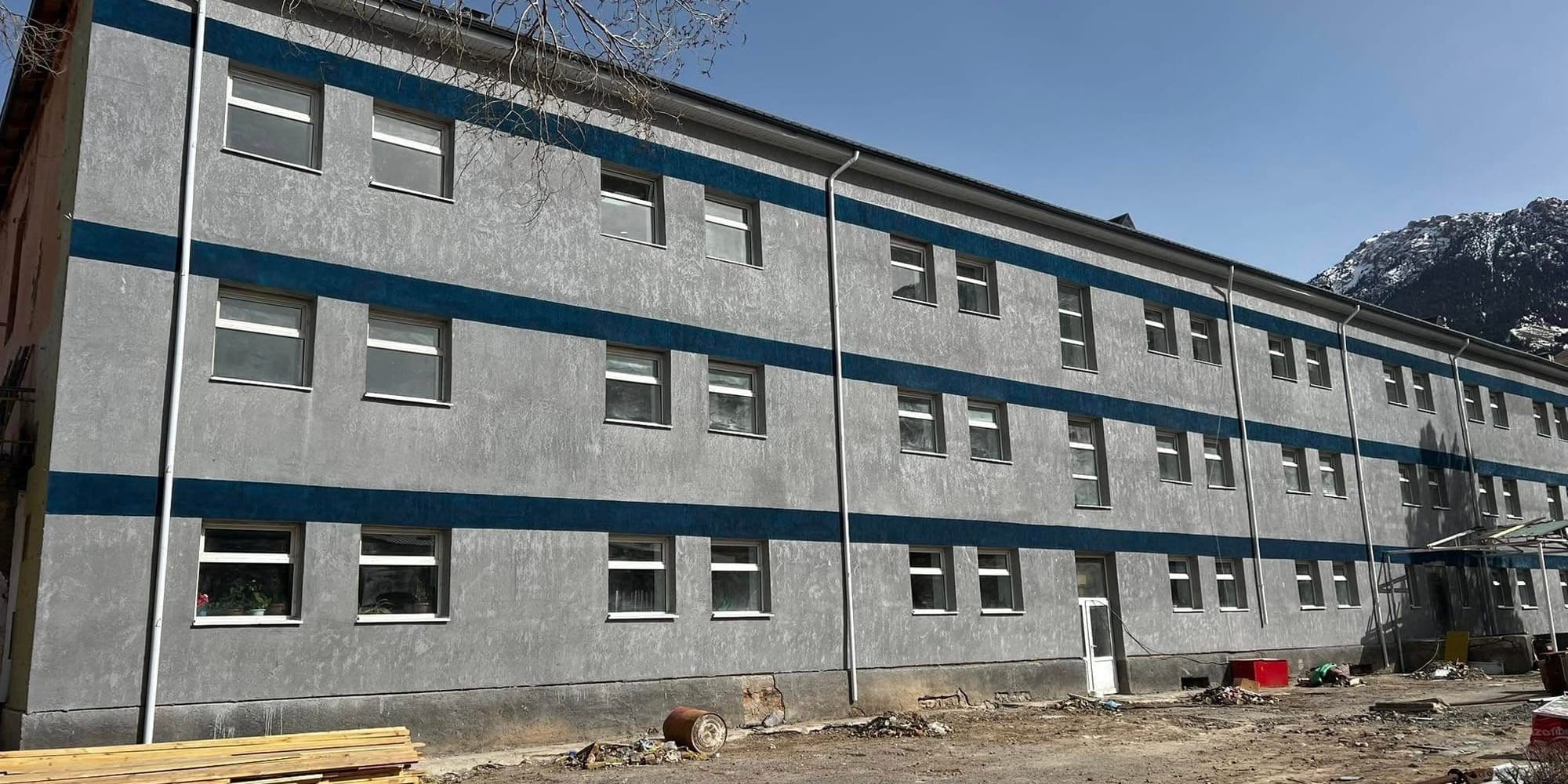 В Нарыне завершается ремонт лицея-интерната за 52 млн сомов