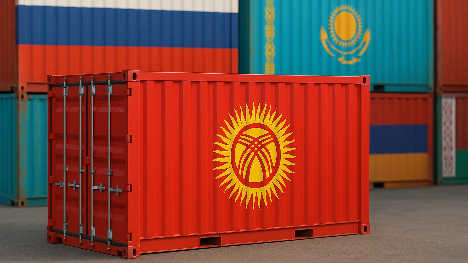 В I квартале объем взаимной торговли Кыргызстана с ЕАЭС составил $1.12 млрд