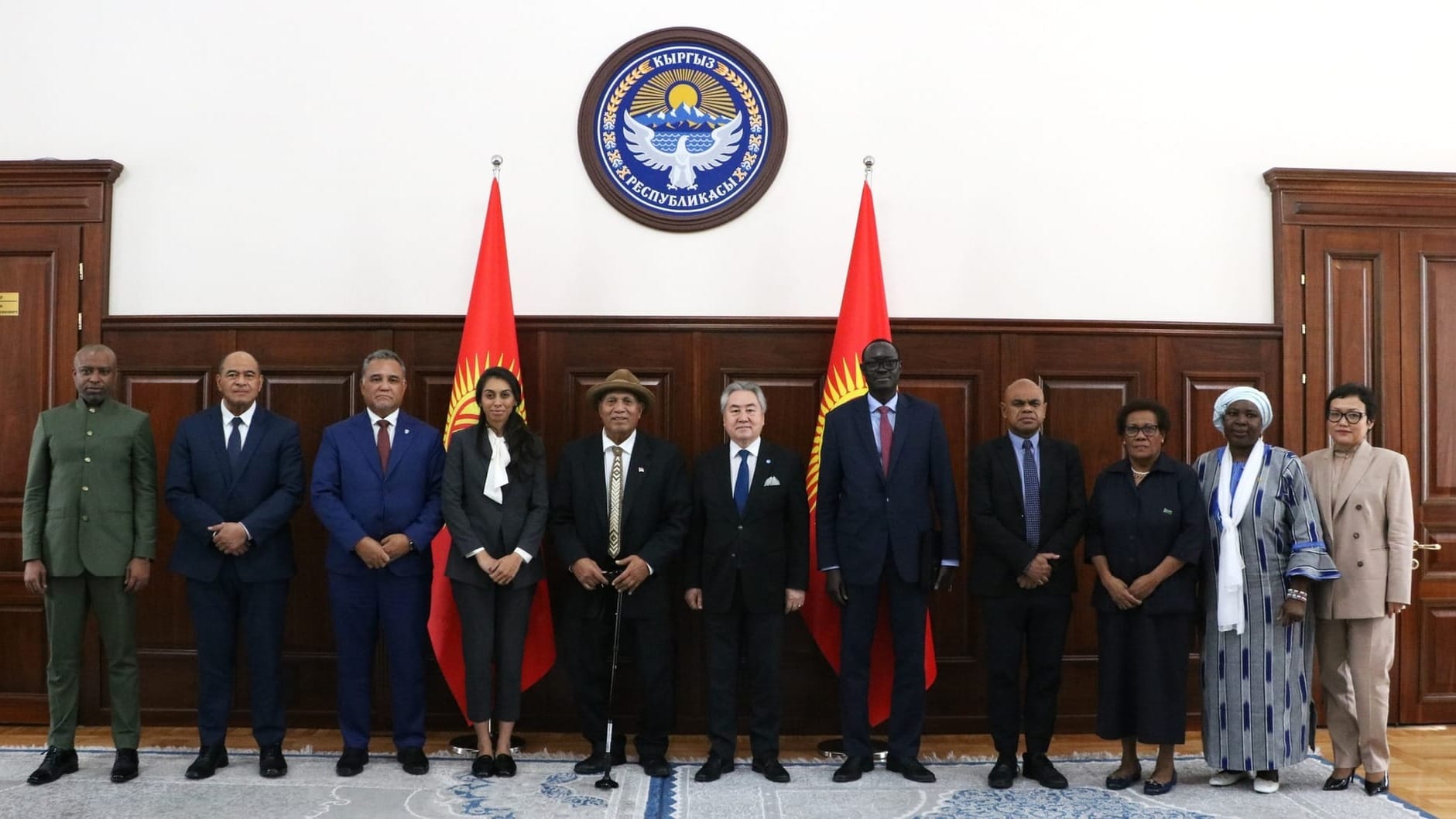 В КР с рабочим визитом прибыли постпреды девяти стран при ООН