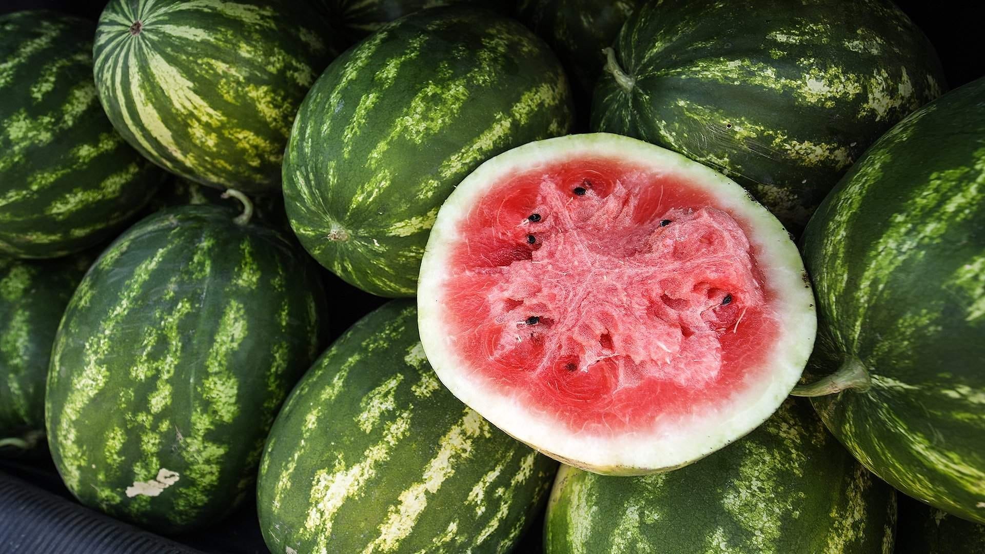 В Бишкеке проверили арбузы: содержание нитратов – в пределах нормы