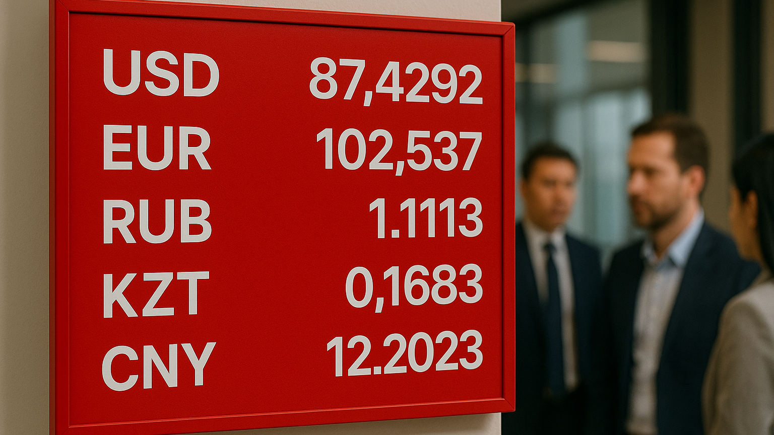 Рубль просел, остальные валюты подорожали — курс НБ КР на 1 июля