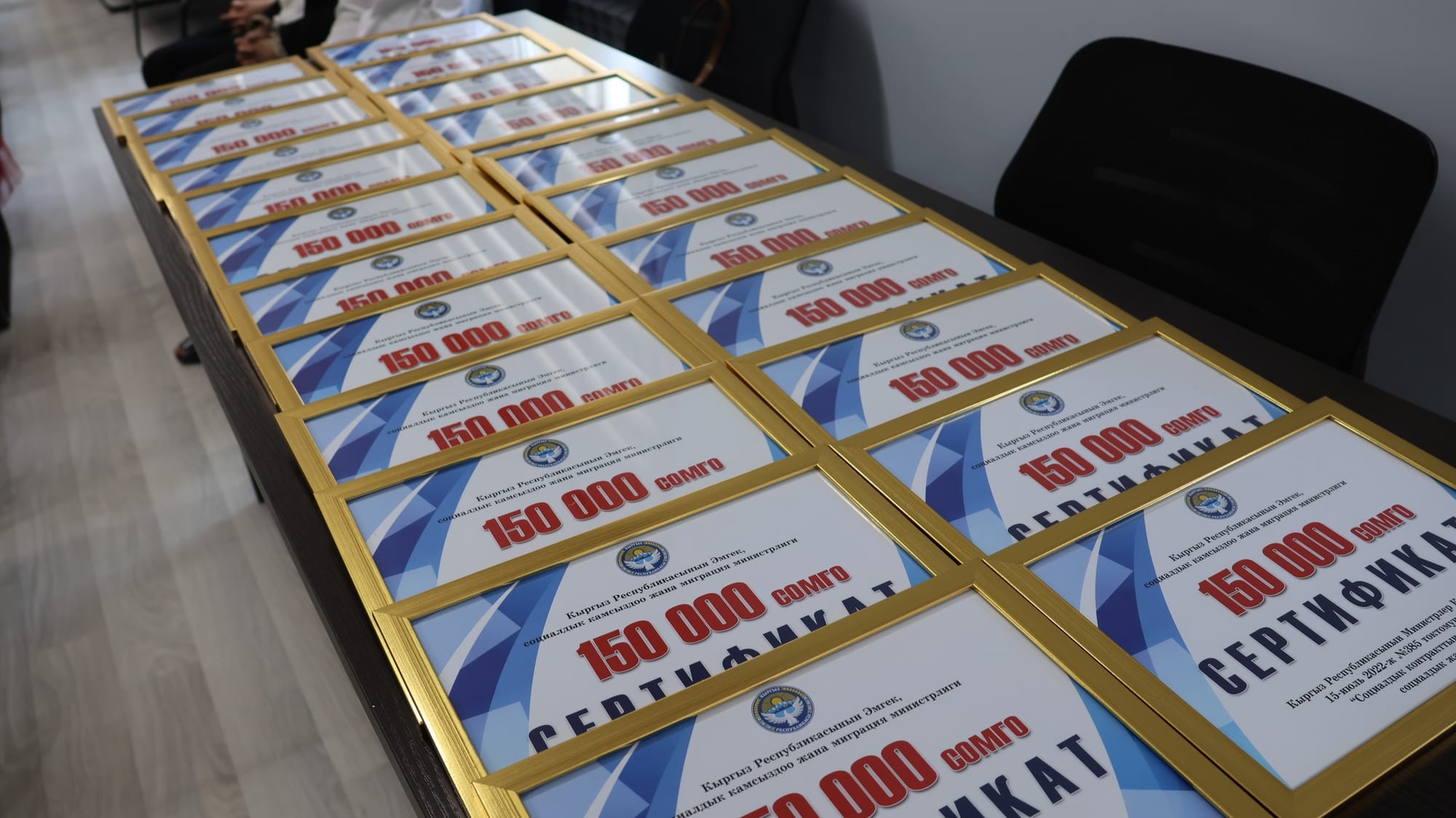 Жители Кочкора получили по 150 тысяч сомов по программе «Социальный контракт»