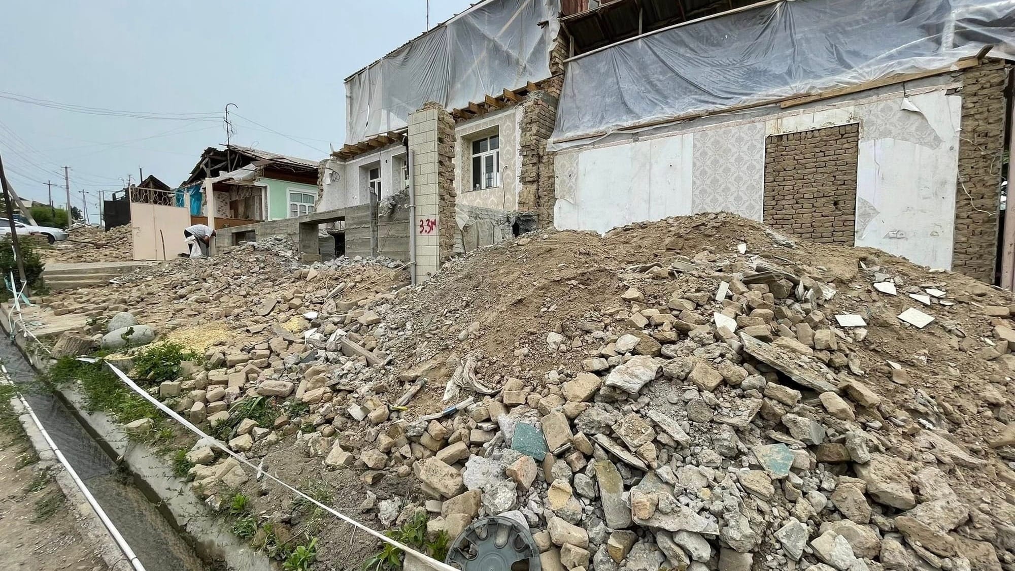 В Оше расширяют улицы в рамках генерального плана – снесено более 60 построек