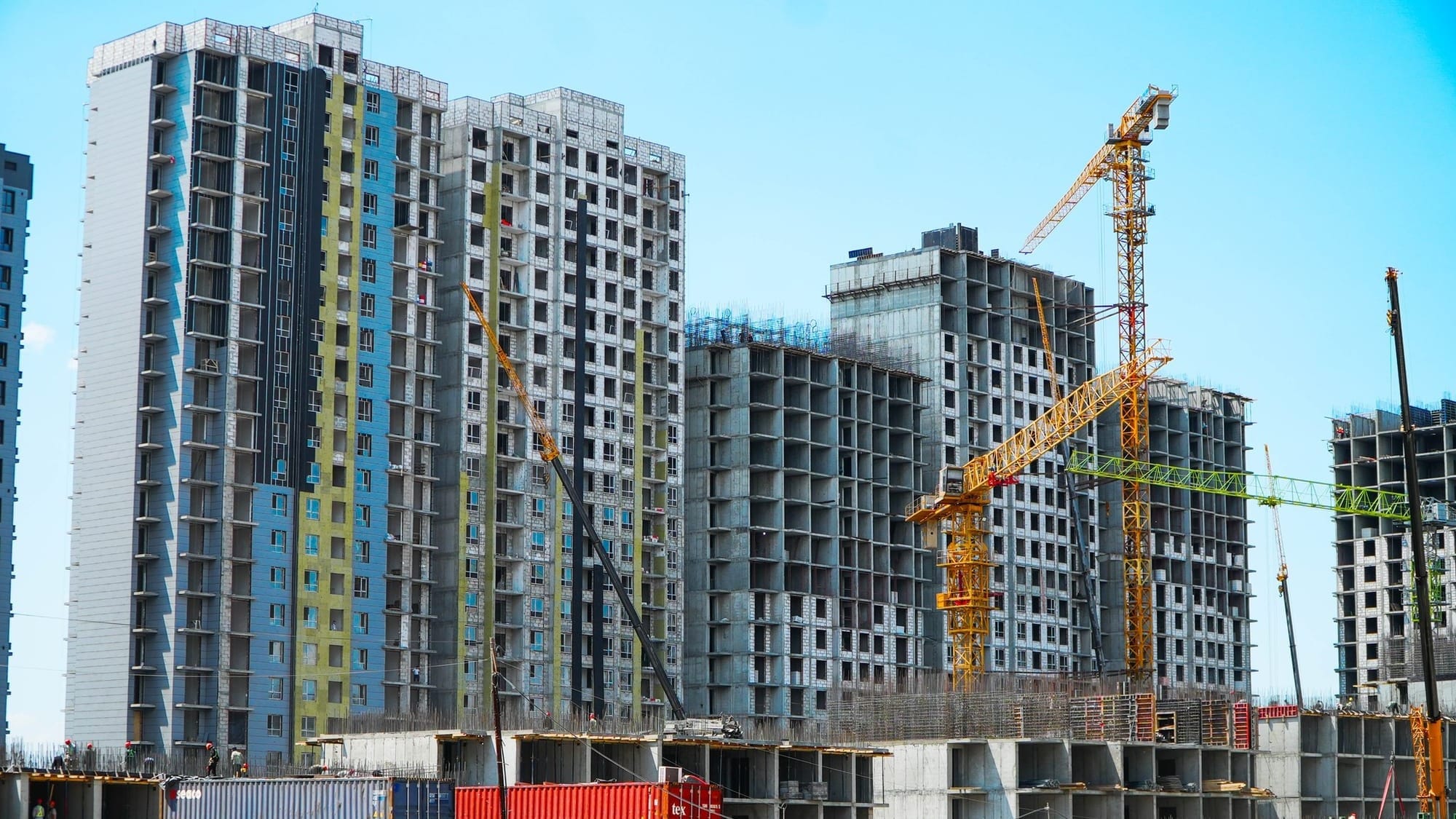 ГИК показала  процесс строительства ЖК «Ынтымак» — фоторепортаж