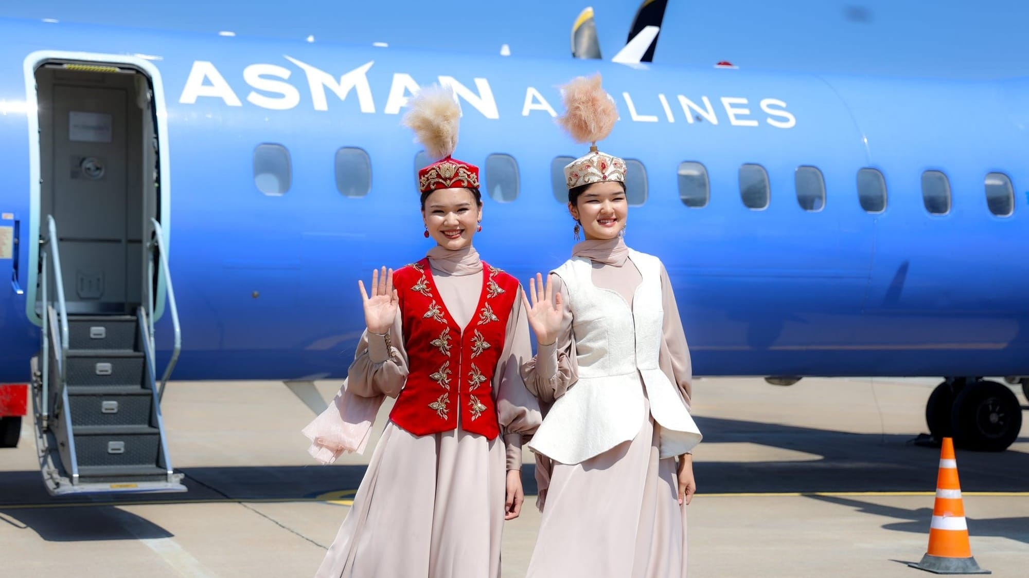 Авиакомпания «Асман Эйрлайнс» запустила авиасообщение между Алматы и Тамчы