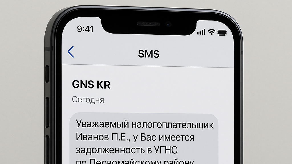 Налоговики начнут присылать SMS-уведомления о налоговой задолженности – как это работает