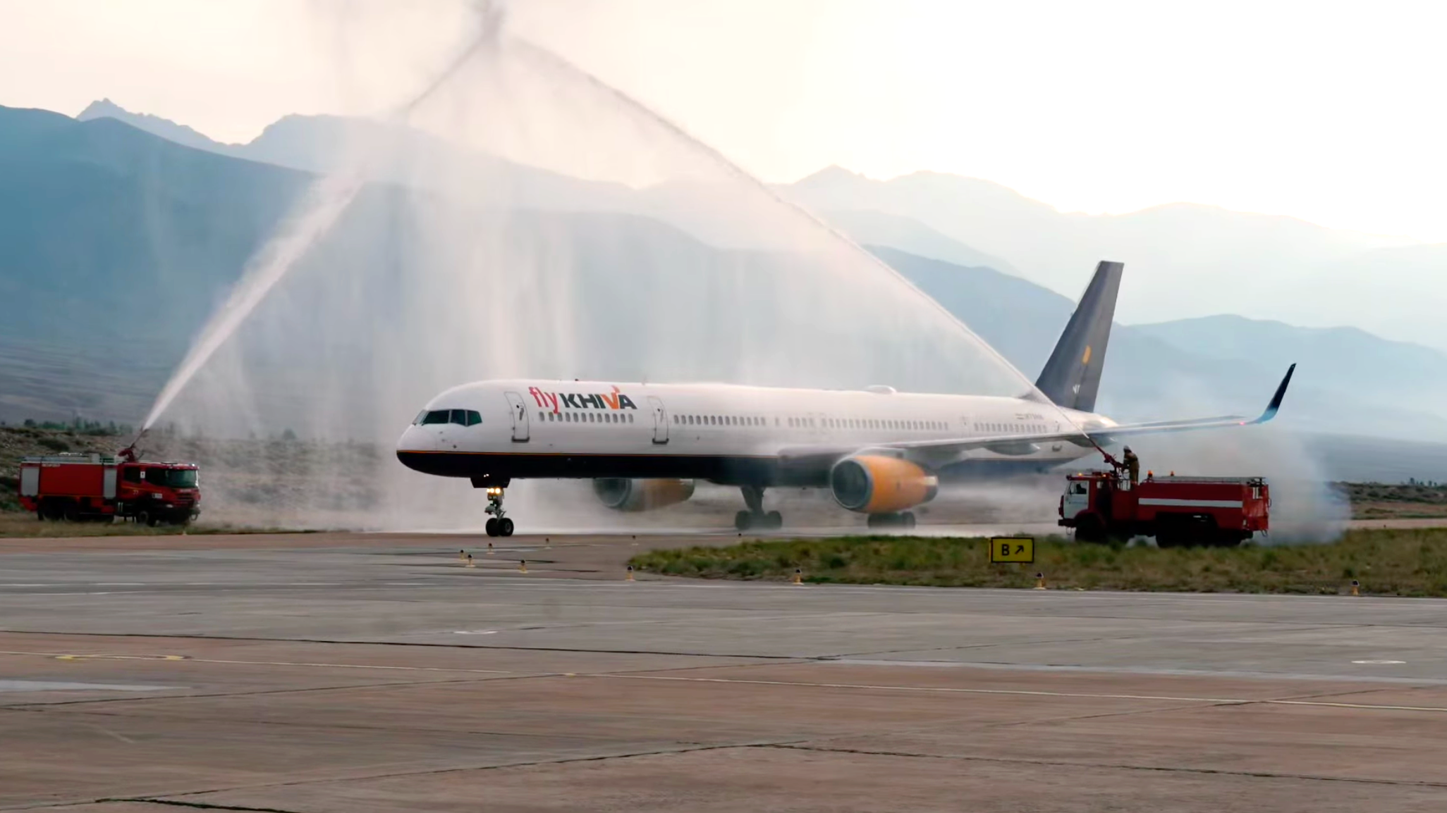 Узбекский лоукостер Fly Kiva запустил регулярные рейсы из Ташкента в Тамчы